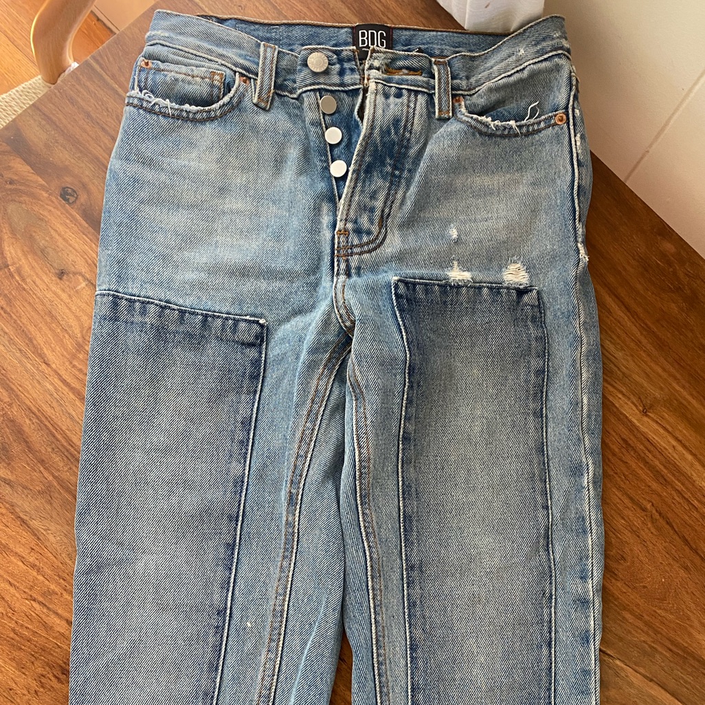Bdg Urban Outfitters Denim Patch Jeans